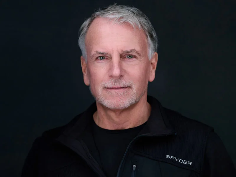 Frame from a headshot video clip recorded in the Fort Lauderdale studio