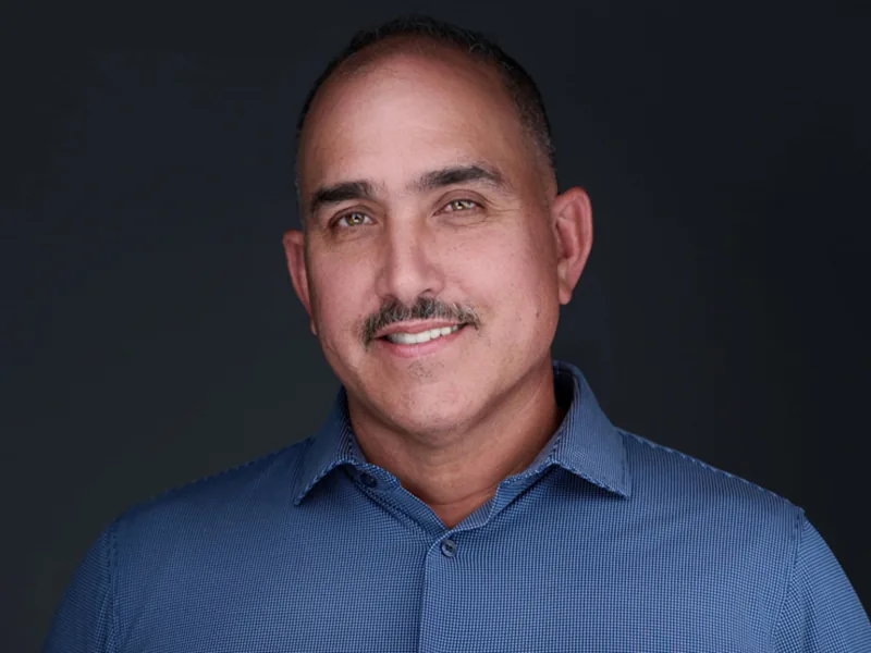 Frame from a headshot video clip recorded in the Fort Lauderdale studio